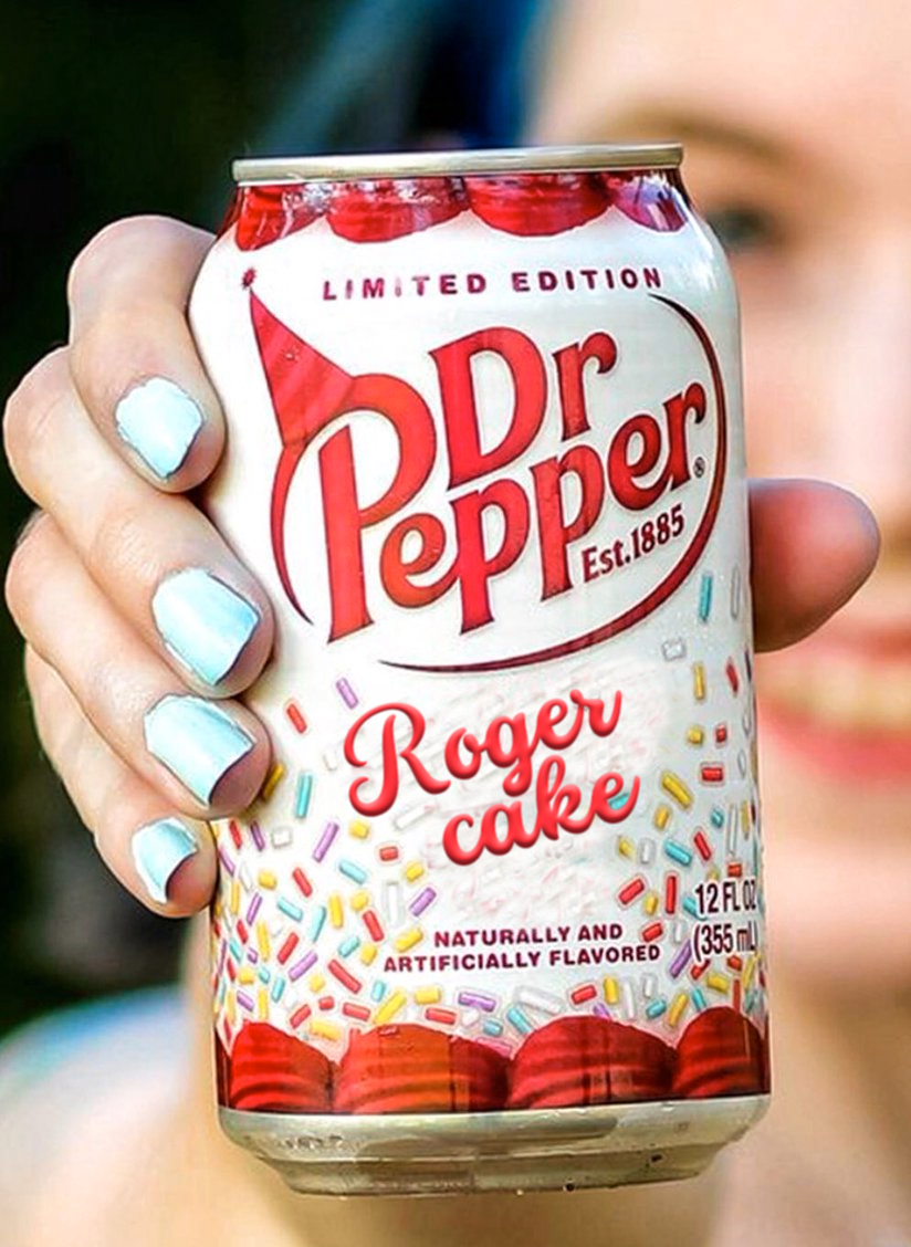Dr. Pepper "Roger Cake"